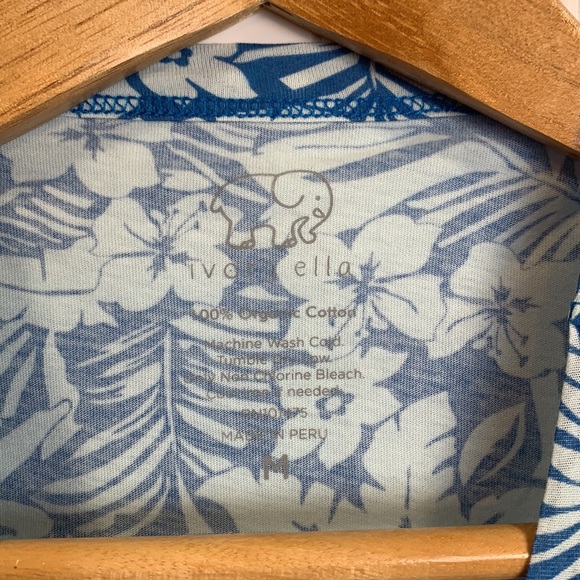 Ivory Ella twist front tee - Picture 2 of 4